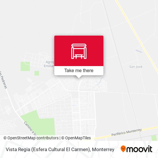 Vista Regia (Esfera Cultural El Carmen) map