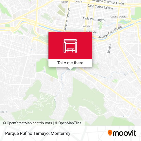 Mapa de Parque Rufino Tamayo