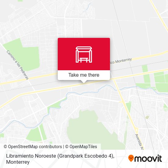Libramiento Noroeste (Grandpark Escobedo 4) map