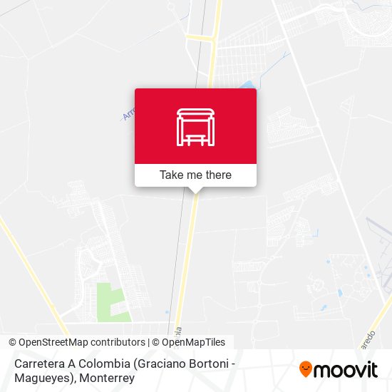 Carretera A Colombia (Graciano Bortoni - Magueyes) map