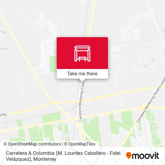 Mapa de Carretera A Colombia (M. Lourdes Caballero - Fidel Velázquez)