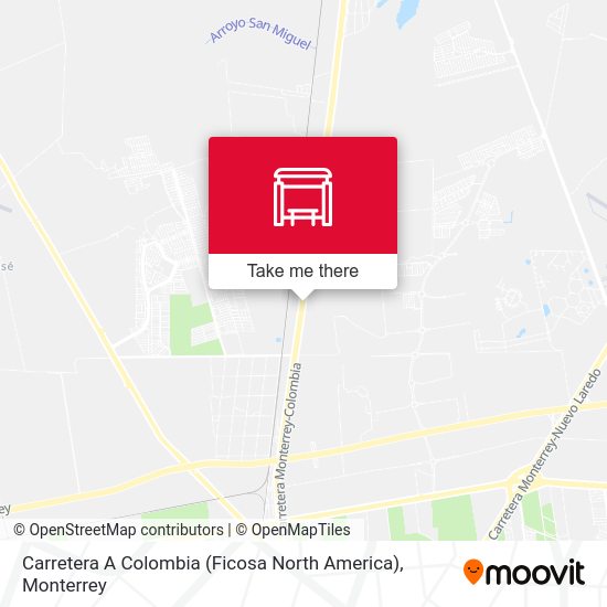 Carretera A Colombia (Ficosa North America) map
