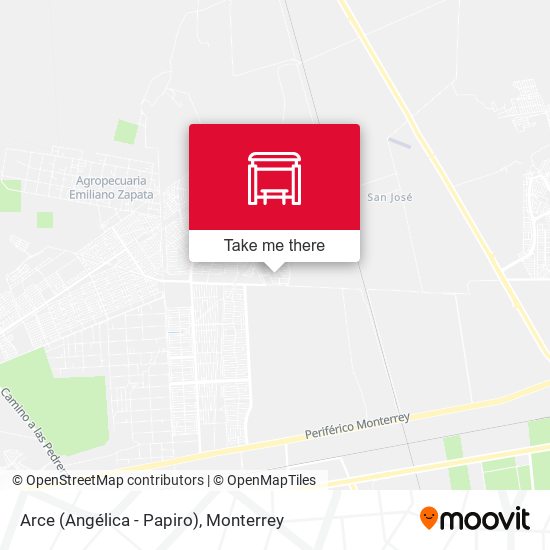 Arce (Angélica - Papiro) map