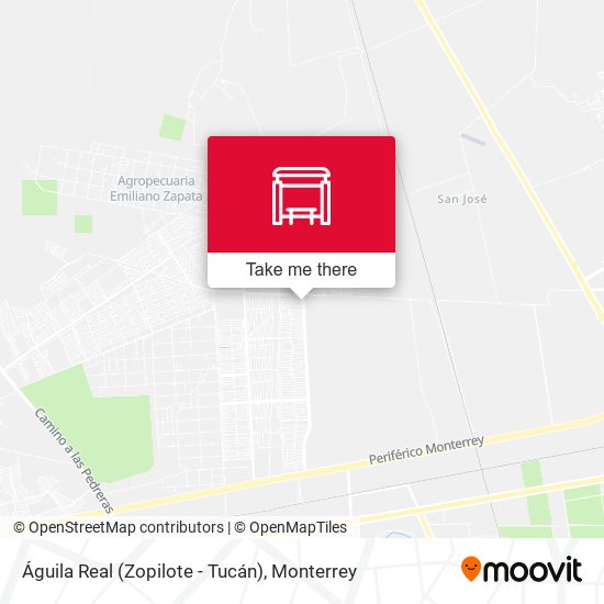 Águila Real (Zopilote - Tucán) map