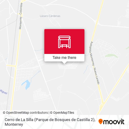 Cerro de La Silla (Parque de Bosques de Castilla 2) map