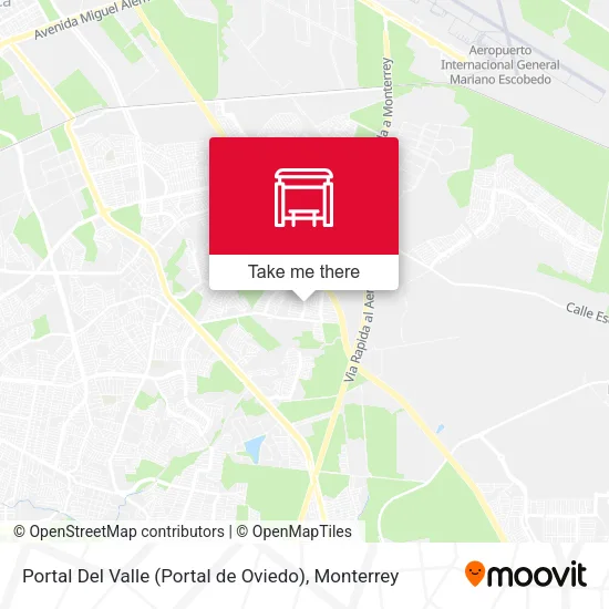 Portal Del Valle (Portal de Oviedo) map