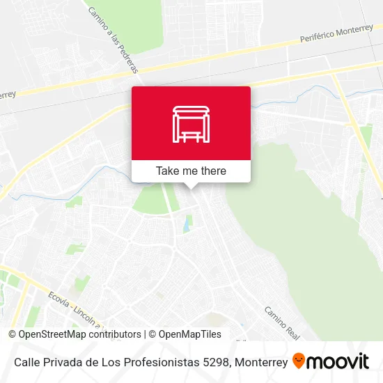 Calle Privada de Los Profesionistas 5298 map