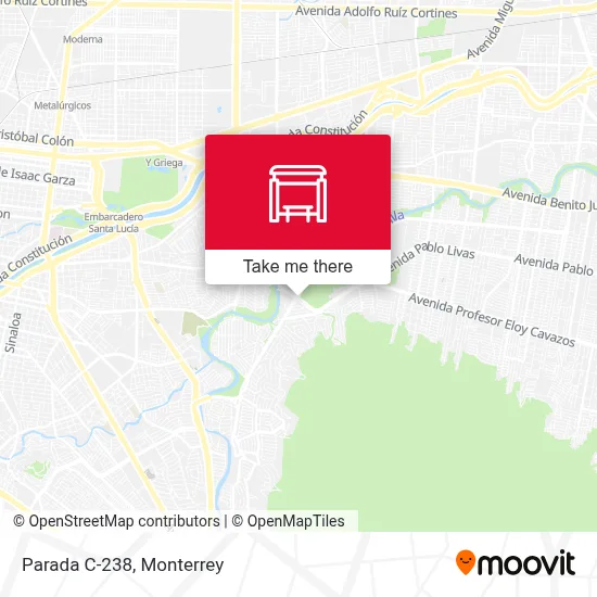 Parada C-238 map