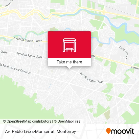 Av. Pablo Livas-Monserrat map
