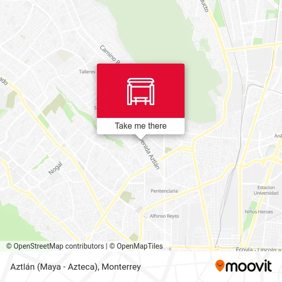 Aztlán (Maya - Azteca) map