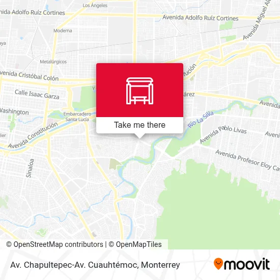 Av. Chapultepec-Av. Cuauhtémoc map
