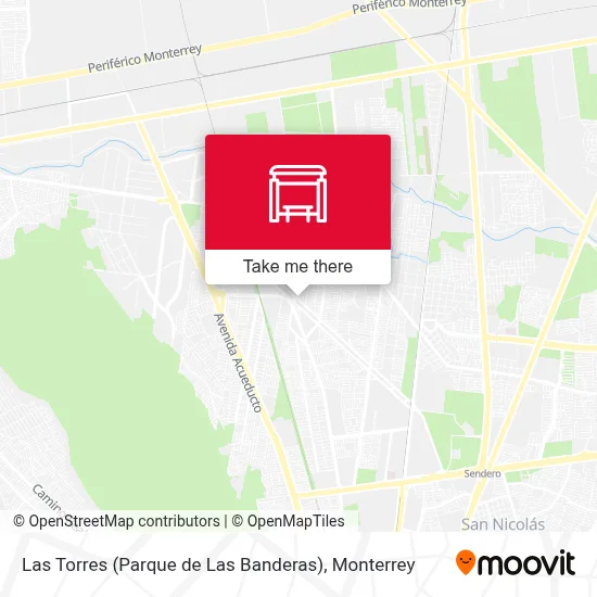 Las Torres (Parque de Las Banderas) map