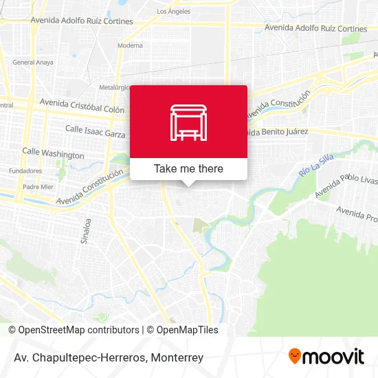Av. Chapultepec-Herreros map