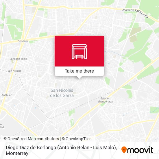Diego Díaz de Berlanga (Antonio Belán - Luis Malo) map