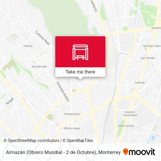 Almazán (Obrero Mundial - 2 de Octubre) map