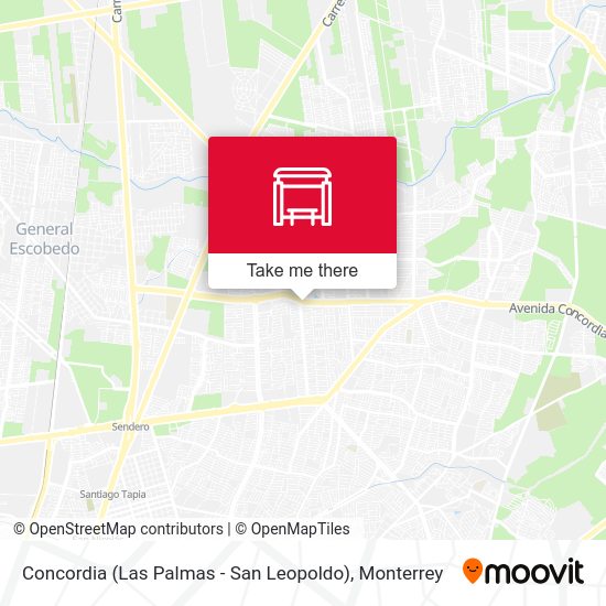 Concordia (Las Palmas - San Leopoldo) map