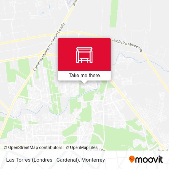 Las Torres (Londres - Cardenal) map