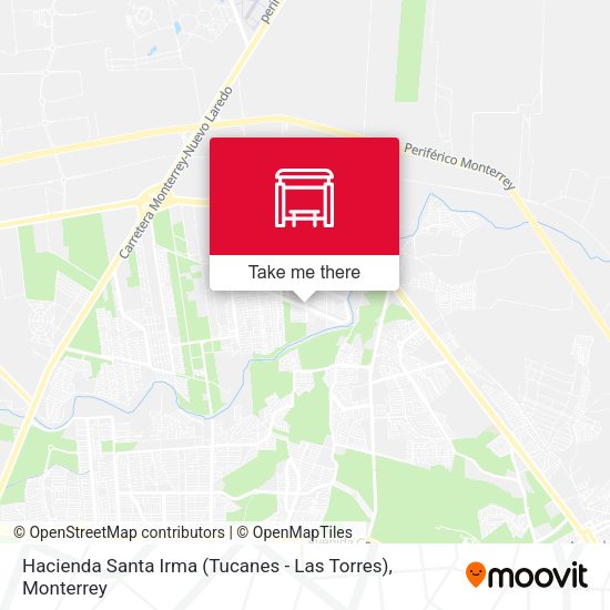 Hacienda Santa Irma (Tucanes - Las Torres) map