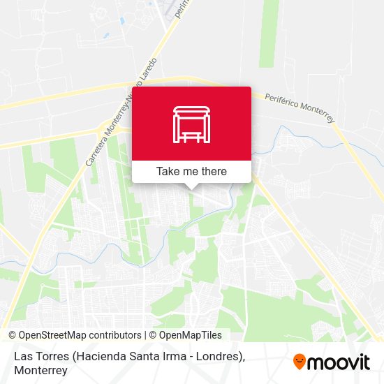 Las Torres (Hacienda Santa Irma - Londres) map