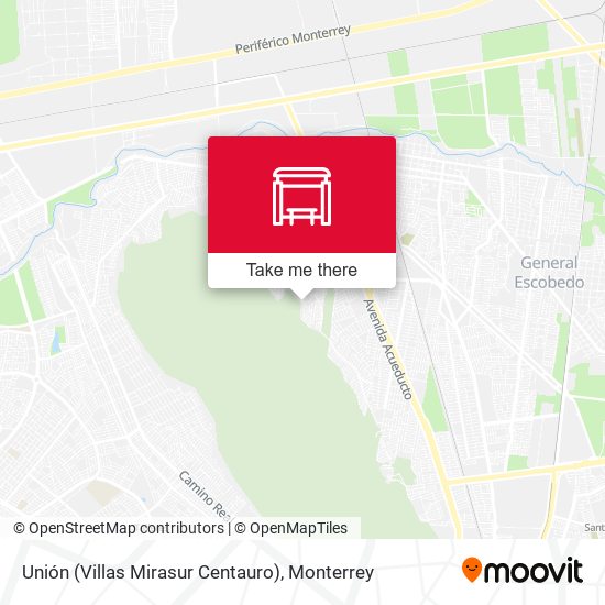 Unión (Villas Mirasur Centauro) map
