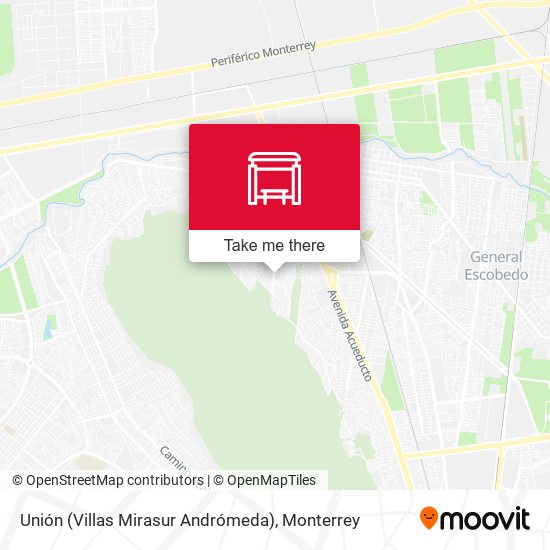 Unión (Villas Mirasur Andrómeda) map