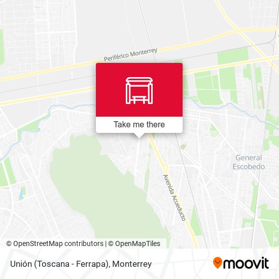 Unión (Toscana - Ferrapa) map