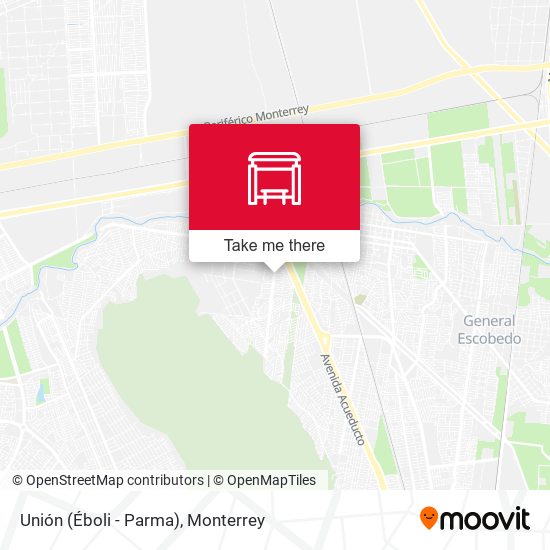 Unión (Éboli - Parma) map