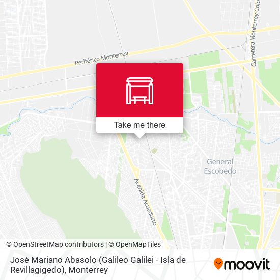 José Mariano Abasolo (Galileo Galilei - Isla de Revillagigedo) map
