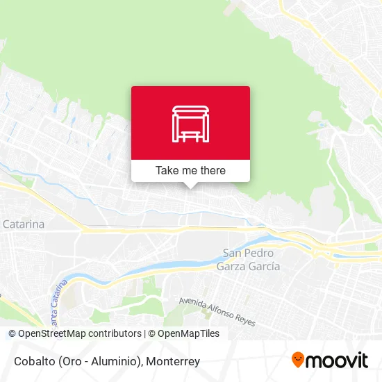 Cobalto (Oro - Aluminio) map
