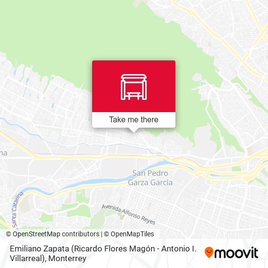 Emiliano Zapata (Ricardo Flores Magón - Antonio I. Villarreal) map