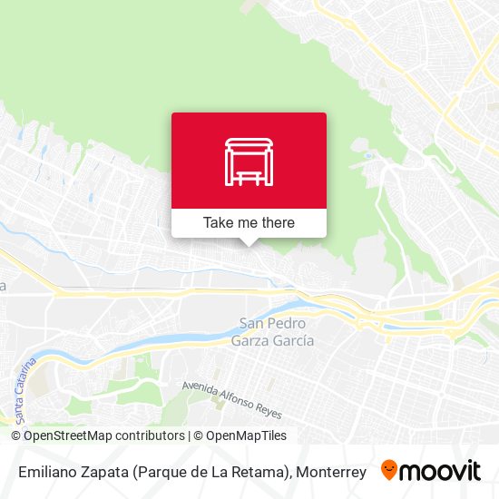 Emiliano Zapata (Parque de La Retama) map