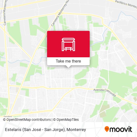 Estelaris (San José - San Jorge) map