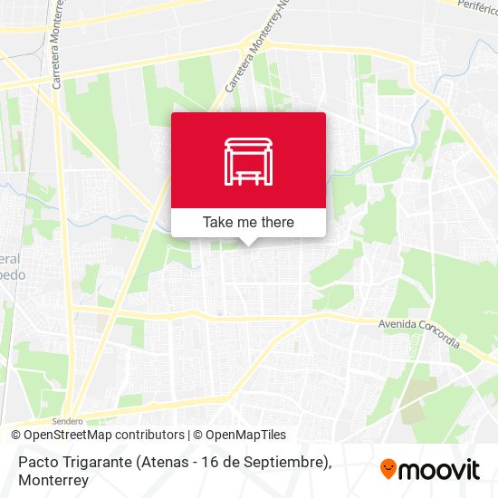 Pacto Trigarante (Atenas - 16 de Septiembre) map