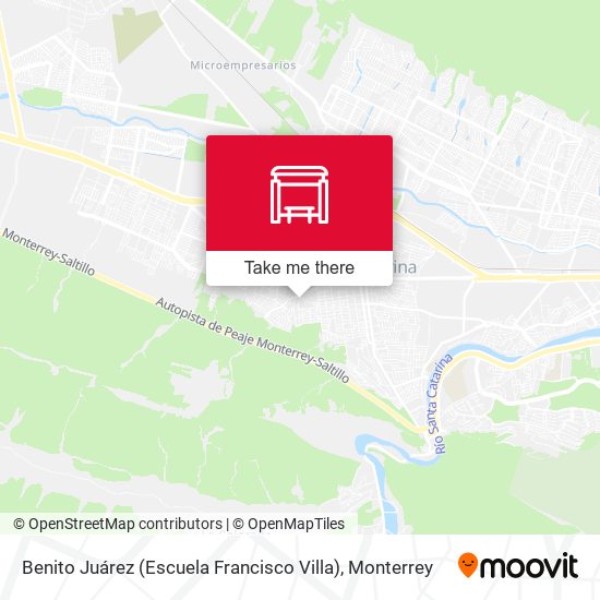 Benito Juárez (Escuela Francisco Villa) map