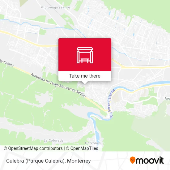 Culebra (Parque Culebra) map