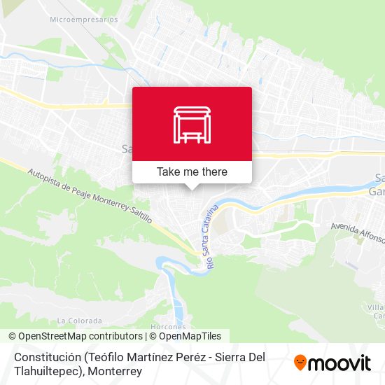 Mapa de Constitución (Teófilo Martínez Peréz - Sierra Del Tlahuiltepec)