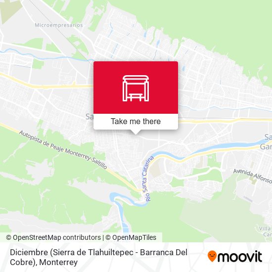 Diciembre (Sierra de Tlahuiltepec - Barranca Del Cobre) map