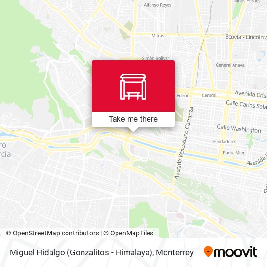 Miguel Hidalgo (Gonzalitos - Himalaya) map