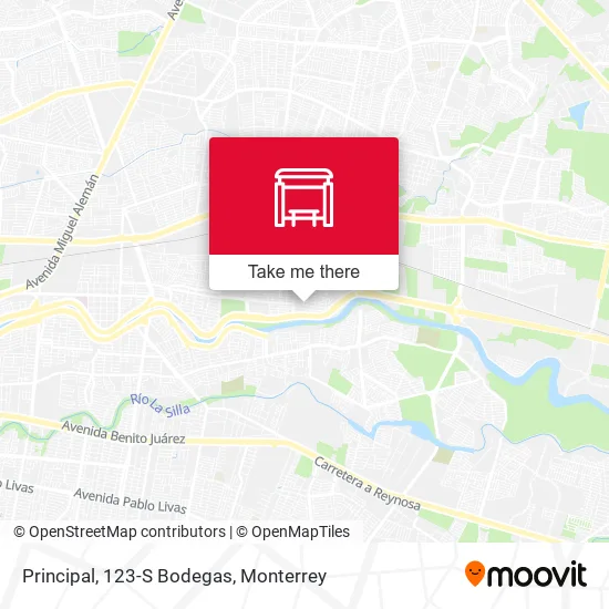 Principal, 123-S Bodegas map