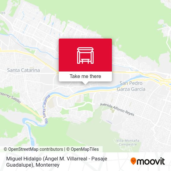 Miguel Hidalgo (Ángel M. Villarreal - Pasaje Guadalupe) map