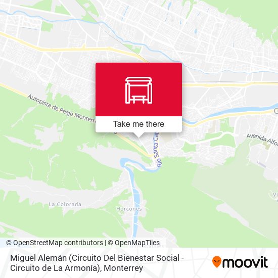 Miguel Alemán (Circuito Del Bienestar Social - Circuito de La Armonía) map