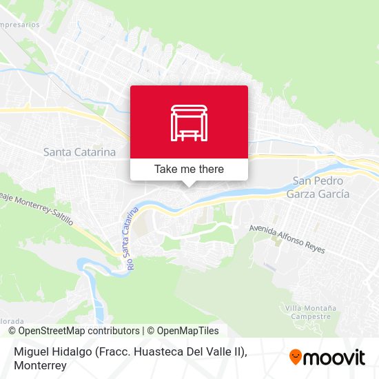 Miguel Hidalgo (Fracc. Huasteca Del Valle II) map