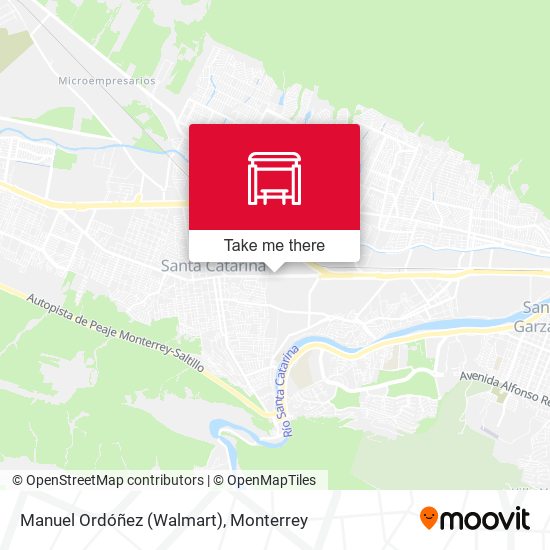 Manuel Ordóñez (Walmart) map