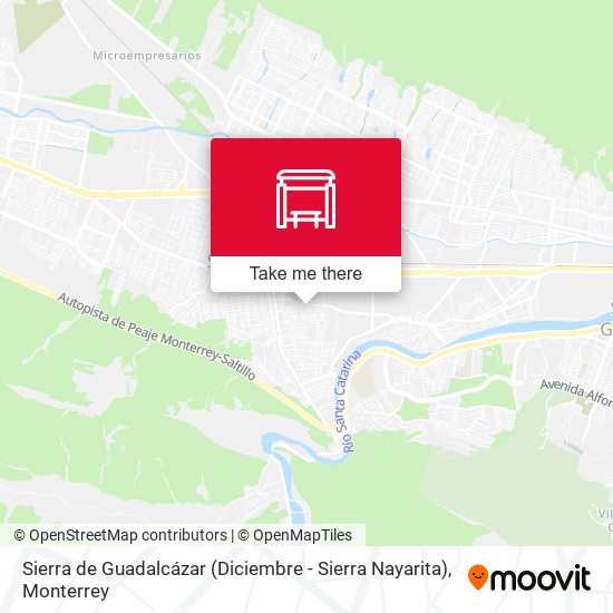 Mapa de Sierra de Guadalcázar (Diciembre - Sierra Nayarita)