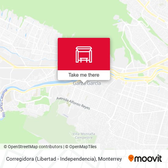 Corregidora (Libertad - Independencia) map