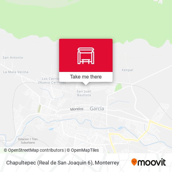 Chapultepec (Real de San Joaquin 6) map