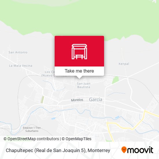 Mapa de Chapultepec (Real de San Joaquin 5)