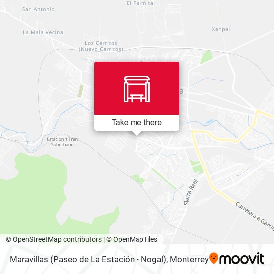 Mapa de Maravillas (Paseo de La Estación - Nogal)
