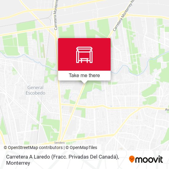 Carretera A Laredo (Fracc. Privadas Del Canadá) map