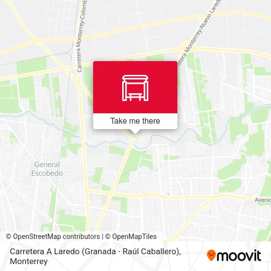 Carretera A Laredo (Granada - Raúl Caballero) map
